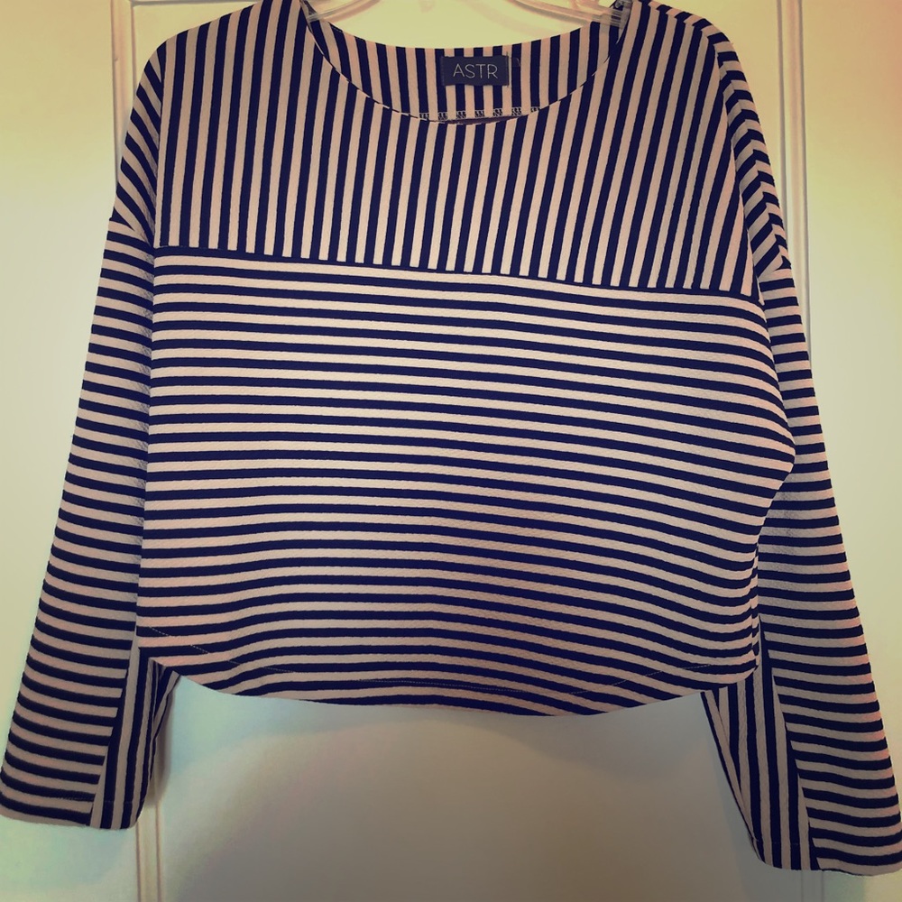 ASTR striped blouse